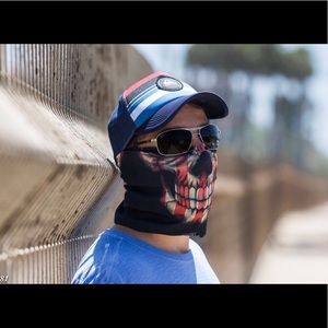 Faceshield, bandana, neck protection
